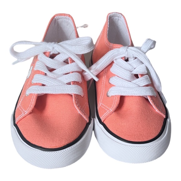 Peanuts Snoopy You Are So Loved Low Top Sneakers Peach Pink Size 10 - Picture 2 of 9